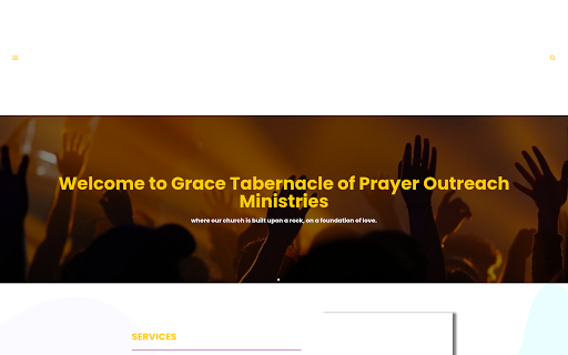 Grace Tabernacle of Prayer Screen 2