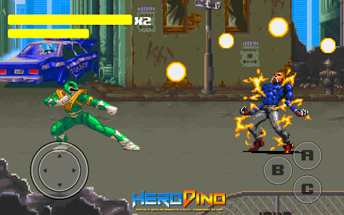 Hero Dino Ninja Ranger Retro