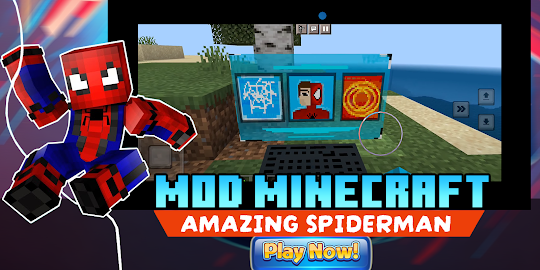 Spiderman mod for MCPE