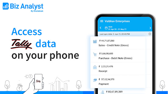Biz Analyst: Tally on Mobile | From Khatabook 10.8.8 screenshots 2