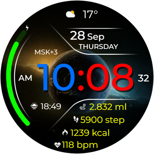 Digital TUMIX Cosmic Watchface logo