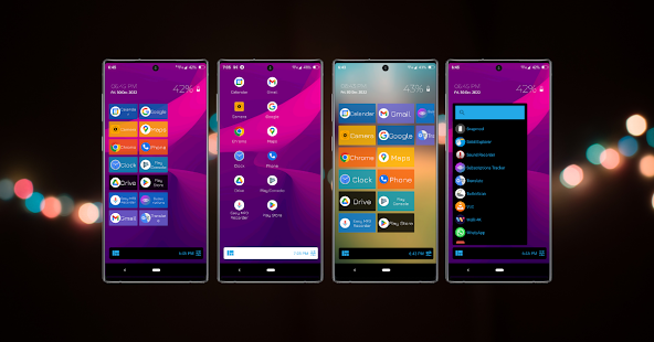 Win UI - The Launcher Tangkapan layar