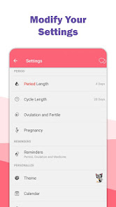 Captura de Pantalla 5 Rastreador de período android