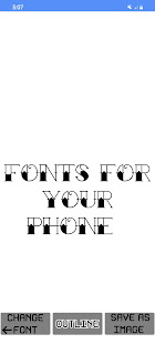 Free Fonts - outline fonts - write calligraphy