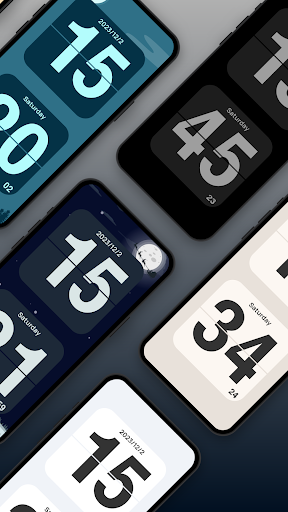 Screenshot of Flip clock: World clock