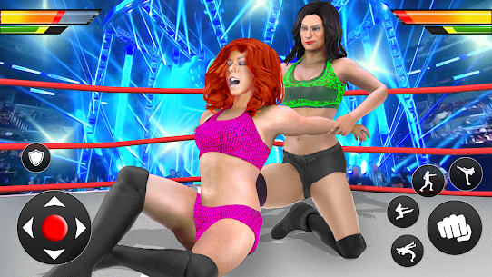 Girls Wrestling Ring Fighting v1.1 MOD APK(Unlimited Money)Free For Android 9