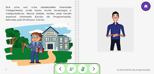A descoberta da programação Screen 3