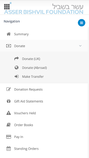 Asser Bishvil Foundation Screen 2