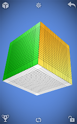 Magic Cube Rubik Puzzle 3D