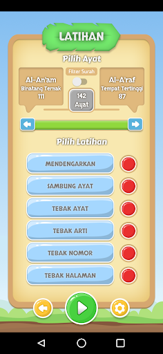 Hafalan Juz 8 Screen 3
