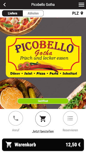 Android application Picobello Gotha screenshort