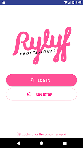 Android application Rylyf Pro screenshort
