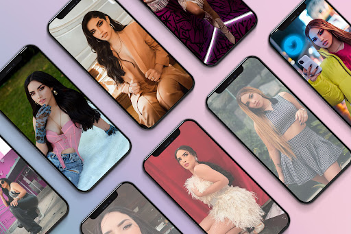 Android application Kimberly Loaiza Wallpaper 4K screenshort