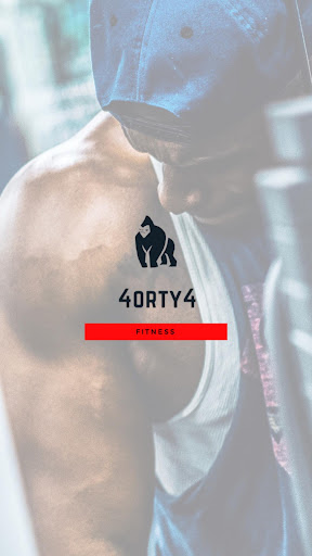 Android application 4orty4 Fitness screenshort