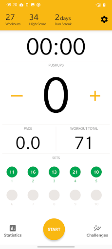 Pushups Counter Screen 3