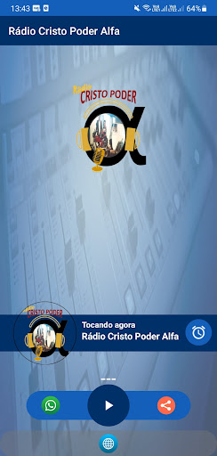 Web Rádio Cristo Poder Alfa Screen 3
