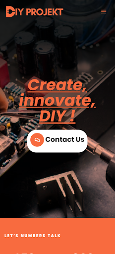 Android application DIY Projekt screenshort