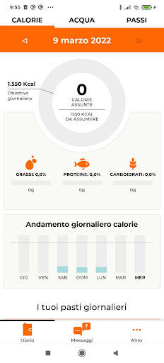 Android application Metadieta MyDiet screenshort