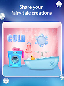 Captura de Pantalla 5 Ice Princess Doll House Games android