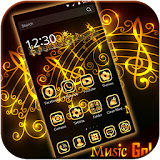 Gold Melody Theme Gold Music icon