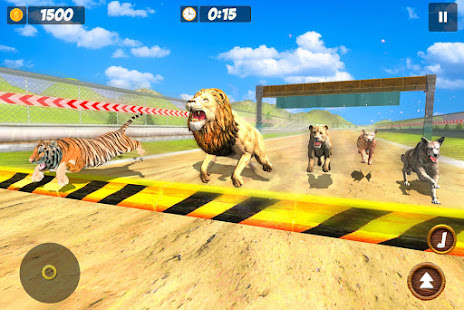 Animal Racing Simulator: Wild Animals Race Game 1.1 APK screenshots 3