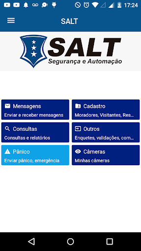Android application Salt segurança screenshort