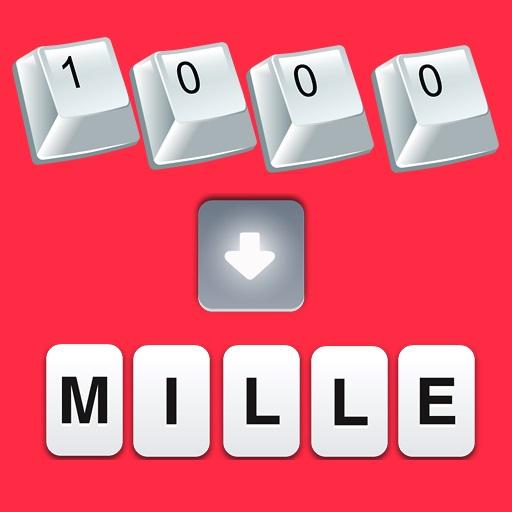 Converting Numbers into letter logo