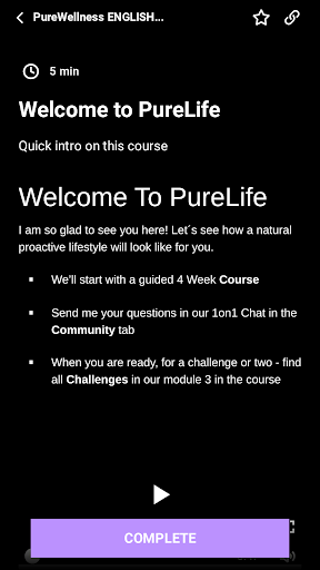 PureLifeMama Screen 2