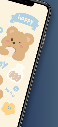 Cute Bear Wallpaper Cartoon