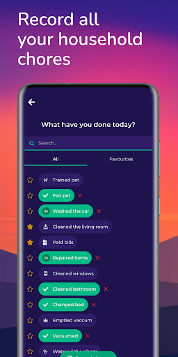 Cohabitate - Chore tracker Screen 3