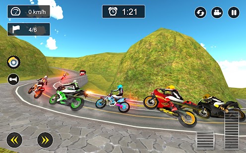 Snow Mountain Bike Racing 2022 Screenshot