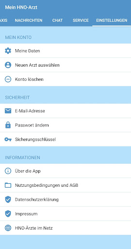 PraxisApp - Mein HNO-Arzt Screenshot 4 - AppWisp.com