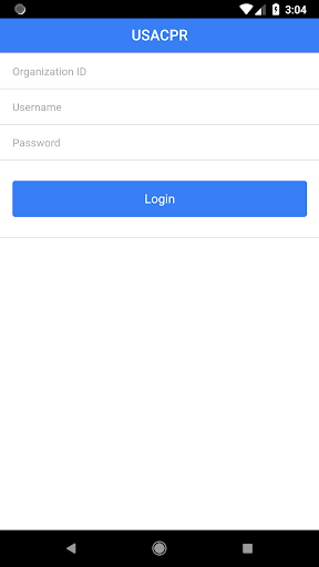 Android application USACPR Emergency Personnel screenshort