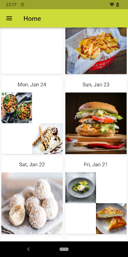 Eating Habits Viewer Screen 2