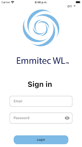 Android application EmmitecWL1 screenshort