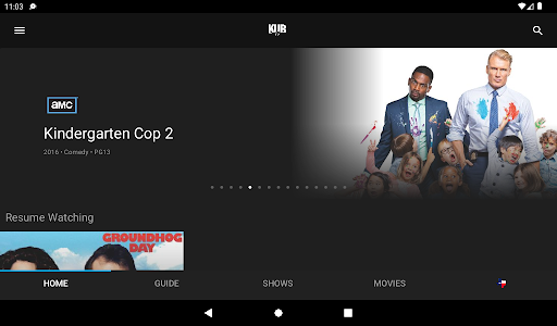 Screenshot of KUB TV
