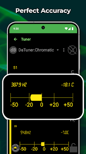 DaTuner: Tuner & Metronome Captura de pantalla
