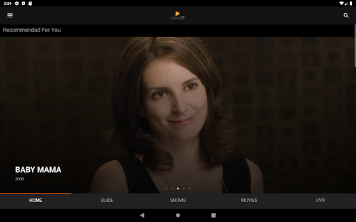 Screenshot of ConnecTV powered by LUS Fiber.