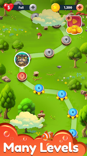 Android application Bubbletopia Bubble Shooter screenshort