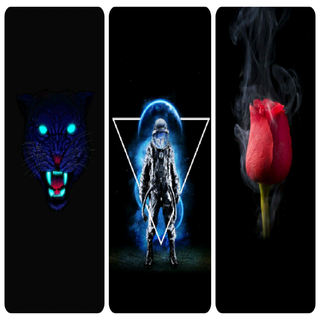 Android application Black Wallpapers 4K screenshort