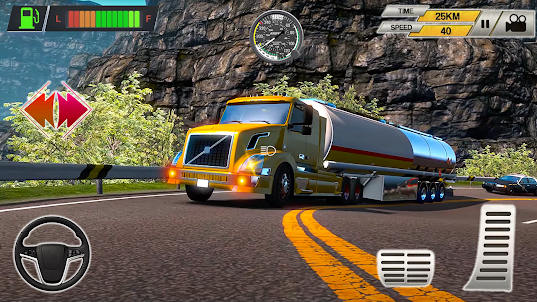 Oil Truck Driving Truck Sim