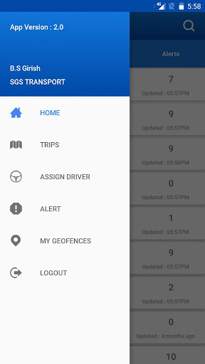 Vista previa de la aplicación