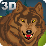 Real Wolf Simulator 3D icon