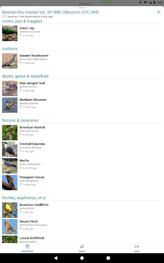 GoBird - Guide to Nearby Birds 17