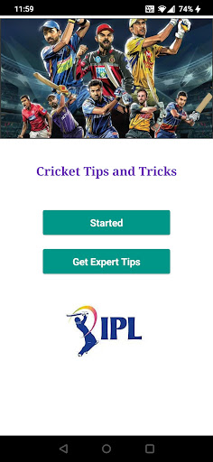 Android application Cricket Tips and Tricks 2022 screenshort