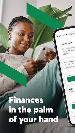 Android application Desjardins mobile services screenshort