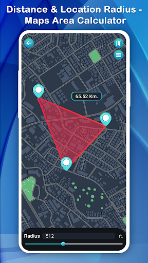 Distance & Location Radius - M Screen 2