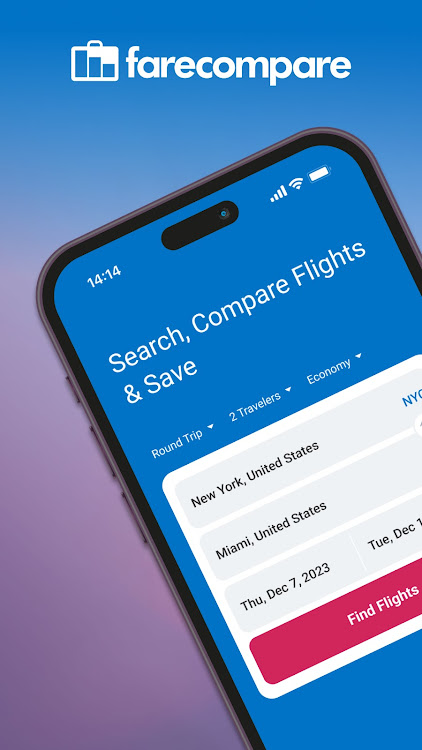 Farecompare: Cheap Flights - 1.2 - (Android)