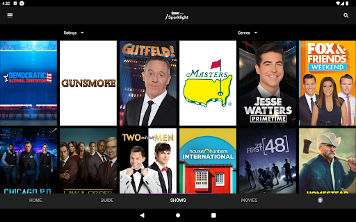Screenshot of FidelityTV
