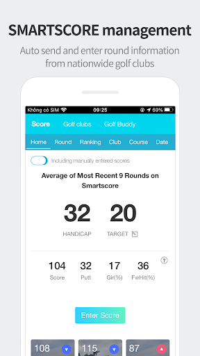 Smartscore-Golf Portal Service 2